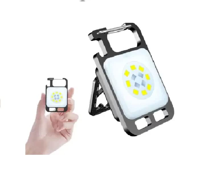 SkyShopy Mini COB LED Flashlight | COB 4 Modes Flashlight Keychain | Keychain Torch USB Rechargeable | Flashlight with Bottle Opener(multi use) SkyShopy Mini COB LED Flashlight | COB 4 Modes Flashlight Keychain | Keychain Torch USB Rechargeable | Flashlight with Bottle Opener(multi use)